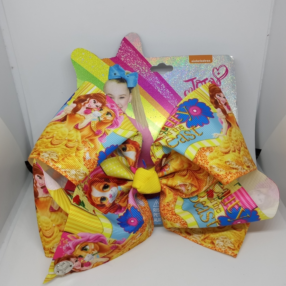 JoJo Siwa Beauty and the Beast Colorful Hair Bow